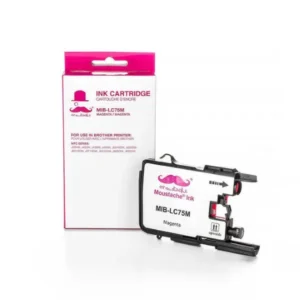 Moustache Compatible Brother LC75M Magenta High Yield Ink Cartridge