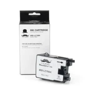 Moustache Compatible Brother LC79BK Black Extra High Yield Ink Cartridge