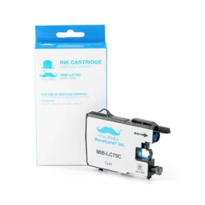 Moustache Compatible Brother LC79C Cyan High Yield Ink Cartridge