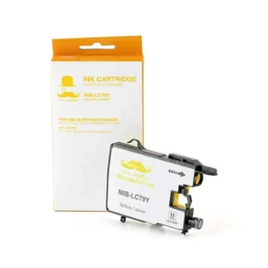 Moustache Compatible Brother LC79Y Yellow Extra High Yield Ink Cartridge