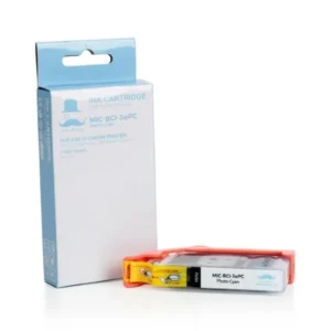 Moustache Compatible Canon BCI-3ePC Photo Cyan Ink Cartridge