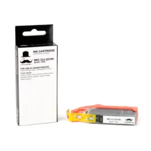 Moustache Compatible Canon CLI-221BK / 2946B001 Black Ink Cartridge