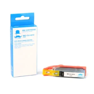 Moustache Compatible Canon CLI-221C / 2947B001 Cyan Ink Cartridge