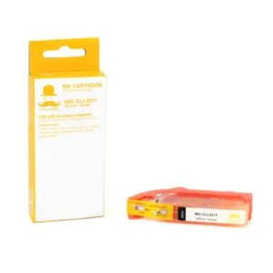 Moustache Compatible Canon CLI-221Y / 2949B001 Yellow Ink Cartridge
