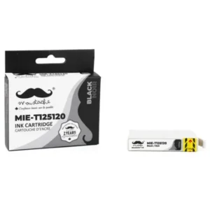 Moustache Compatible Epson 125 / T125120 Black Ink Cartridge