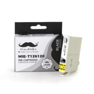 Moustache Compatible Epson 126 / T126120 Black High Yield Ink Cartridge
