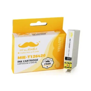 Moustache Compatible Epson 126 / T126420 Yellow High Yield Ink Cartridge