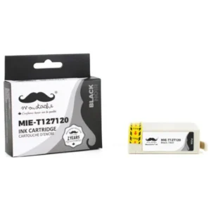 Moustache Compatible Epson 127 / T127120 Black Extra High Yield Ink Cartridge