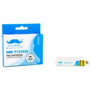 Moustache Compatible Epson 127 / T127220 Cyan Extra High Yield Ink Cartridge
