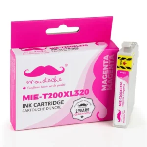 Moustache Compatible Epson 200 / T200XL320 Magenta High Yield Ink Cartridge