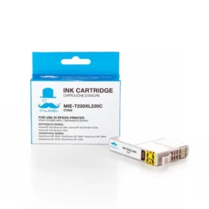 Moustache Compatible Epson 220 / T220XL220 Cyan High Yield Ink Cartridge