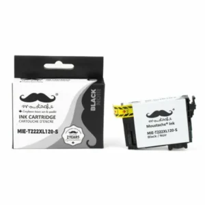 Moustache Compatible Epson 222XL / T222XL120-S Black High Yield Ink Cartridge