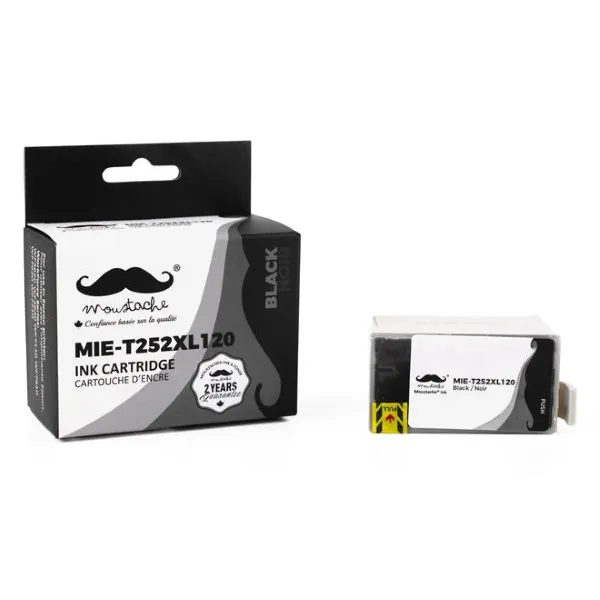 Moustache Compatible Epson 252 / T252XL120 Black High Yield Ink Cartridge