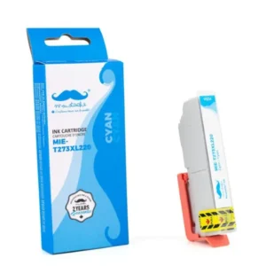 Moustache Compatible Epson 273 / T273XL220 Cyan High Yield Ink Cartridge