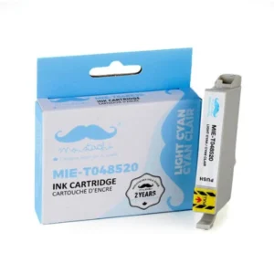 Moustache Compatible Epson 48 / T048520 Light Cyan Ink Cartridge