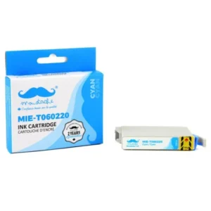 Moustache Compatible Epson 60 / T060220 Cyan Ink Cartridge