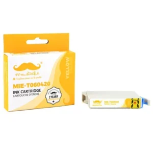 Moustache Compatible Epson 60 / T060420 Yellow Ink Cartridge