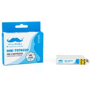 Moustache Compatible Epson 78 / T078220 Cyan Ink Cartridge