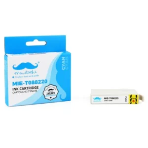 Moustache Compatible Epson 88 / T088220 Cyan Ink Cartridge