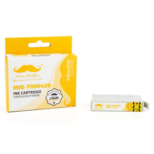 Moustache Compatible Epson 99 / T099420 Yellow Ink Cartridge