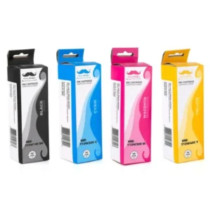 Moustache Compatible Epson T10W BK/C/M/Y High Yield Ink Cartridge Combo