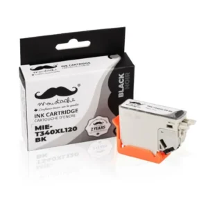 Moustache Compatible Epson T340XL120 Black High Yield Ink Cartridge