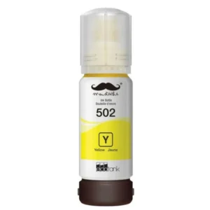 Moustache Compatible Epson T502 / T502420-S Yellow EcoTank Ink Bottle