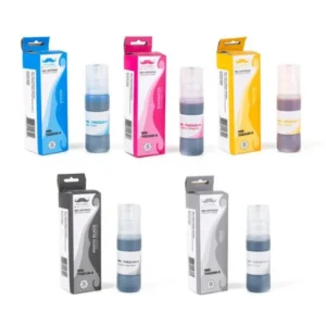 Moustache Compatible Epson T552 C/M/Y/PK/GY High Yield Ink Bottle Combo