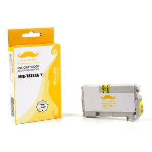 Moustache Compatible Epson T822XL / T822XL420-S Yellow High Yield Ink Cartridge
