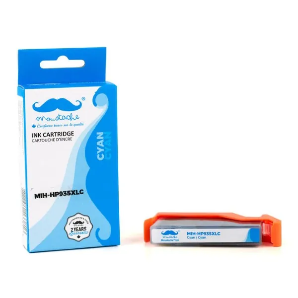 Moustache Compatible HP 935XL / C2P24AN Cyan High Yield Ink Cartridge