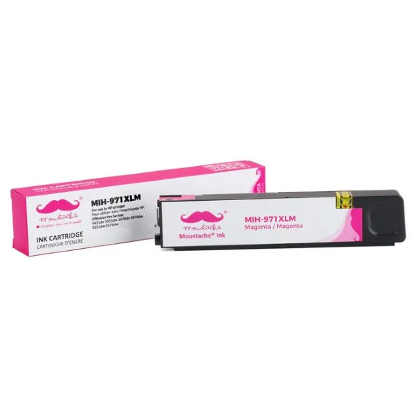 Moustache Compatible HP 971XL / CN627AM Magenta High Yield Ink Cartridge