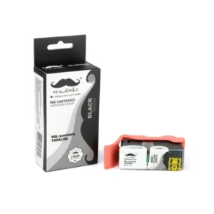 Moustache Compatible Lexmark 100XL / 14N1068 / 14N1053 Black High Yield Ink Cartridge