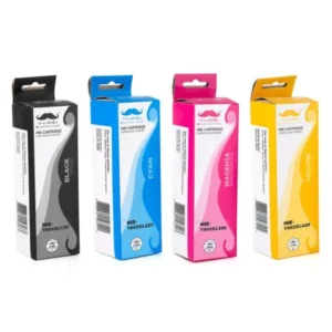 Moustache Remanufactured Epson T902XL BK/C/M/Y High Yield Ink Cartridge Combo