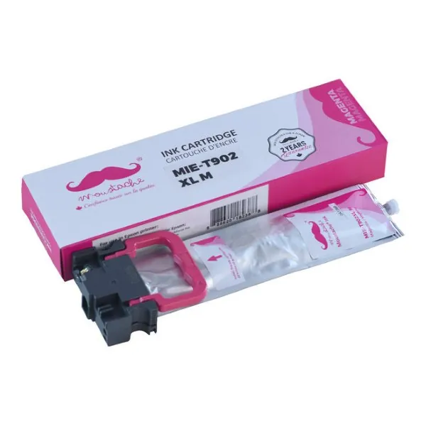 Moustache Remanufactured Epson T902XL320 Magenta High Yield Ink Cartridge