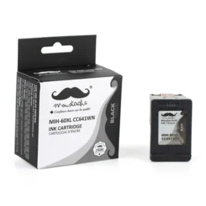 Moustache Remanufactured HP 60XL / CC641WN Black High Yield Ink Cartridge