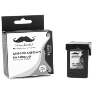 Moustache Remanufactured HP 61XL / CH563WN Black High Yield Ink Cartridge