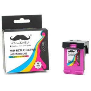 Moustache Remanufactured HP 61XL / CH564WN Tri-Color High Yield Ink Cartridge