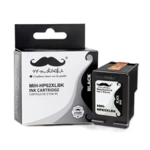 Moustache Remanufactured HP 62XL / C2P05AN Black High Yield Ink Cartridge