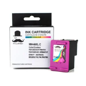 Moustache Remanufactured HP 64XL / N9J91AN Tri-Color High Yield Ink Cartridge