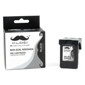 Moustache Remanufactured  HP 65XL / N9K04AN Black High Yield Ink Cartridge