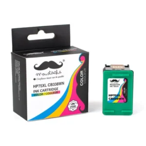 Moustache Remanufactured HP 75XL / CB338WN Color High Yield Ink Cartridge