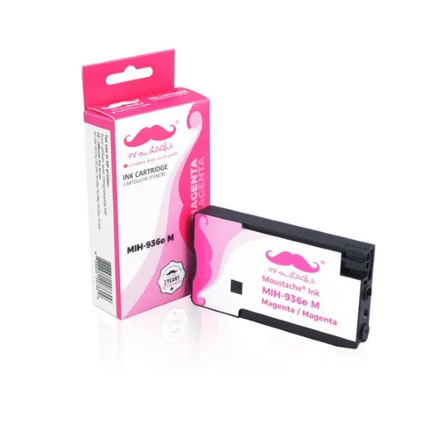 Moustache Remanufactured HP 936e / 4S6V4LN Magenta High Yield Ink Cartridge