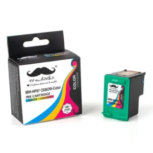 Moustache Remanufactured HP 97 / C9363WN Tri-Color Ink Cartridge