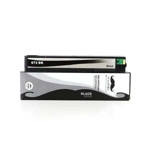 Moustache Remanufactured HP 972A / F6T80AN Black PageWide Ink Cartridge