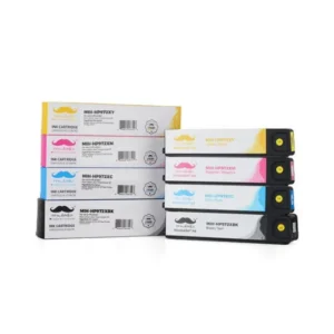 Moustache Remanufactured HP 972X BK/C/M/Y High Yield PageWide Ink Cartridge Combo