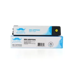 Moustache Remanufactured HP 972X / L0R98AN Cyan High Yield PageWide Ink Cartridge