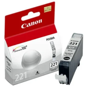 Original Canon CLI-221GY Gray Ink Cartridge