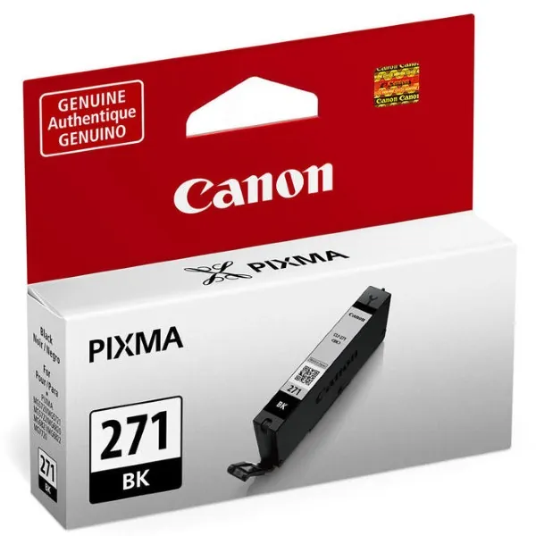 Original Canon CLI-271BK / 0390C001AA Black Ink
