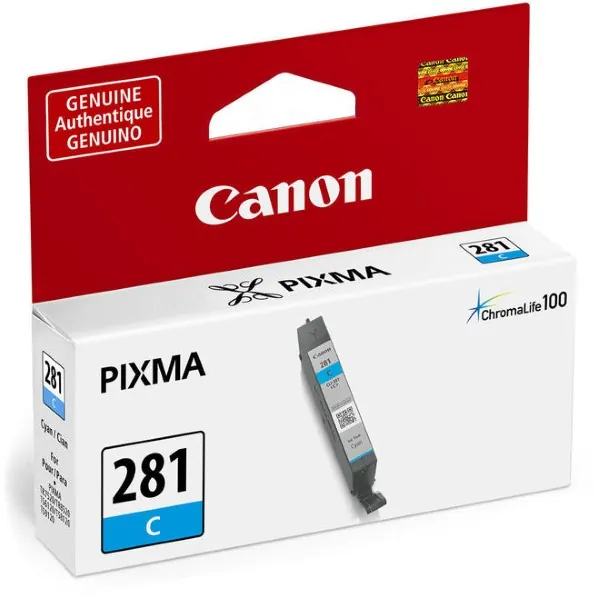 Original Canon CLI-281 / 2088C001 Cyan Ink
