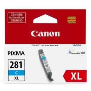 Original Canon CLI-281XL / 2034C001 Cyan High Yield Ink